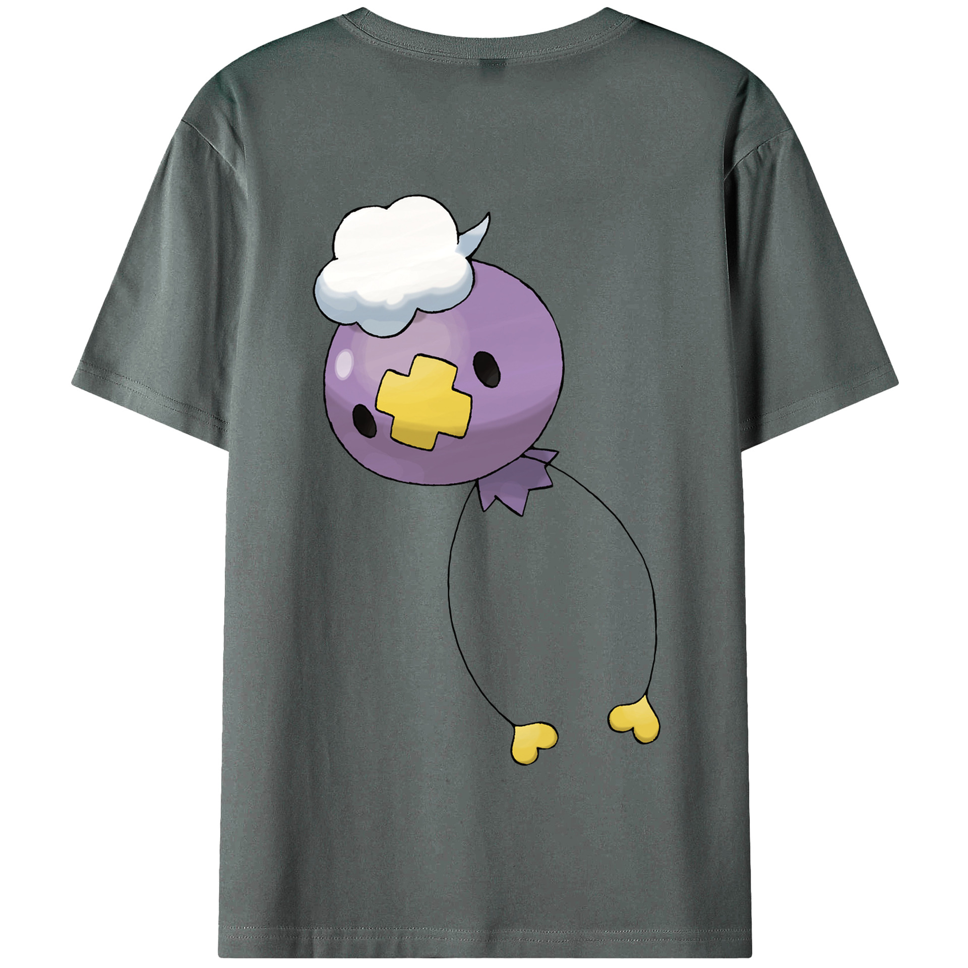 （画像用） ポケットモンスター Pokémon 綿100％半袖Tシャツ（背面プリント）
